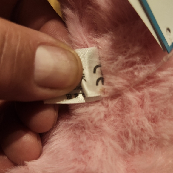 Pink and Red Stuffed Animal - Picture 9 of 13